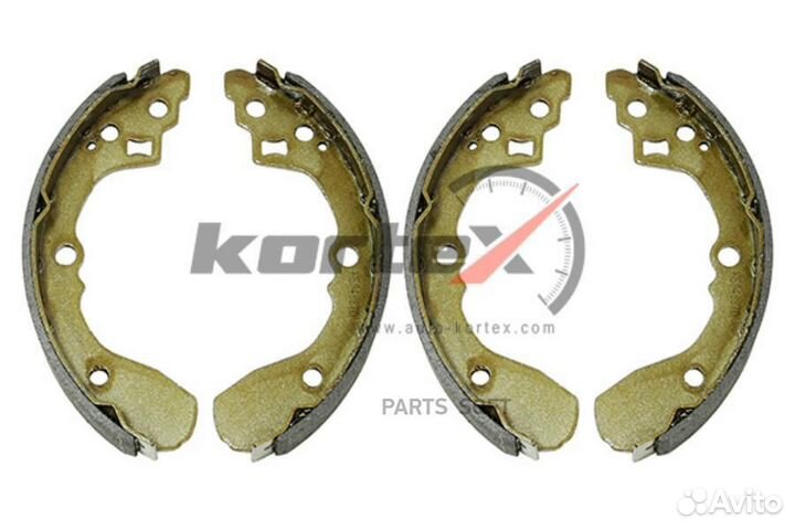 Kortex KS040STD Колодки барабанные к-т