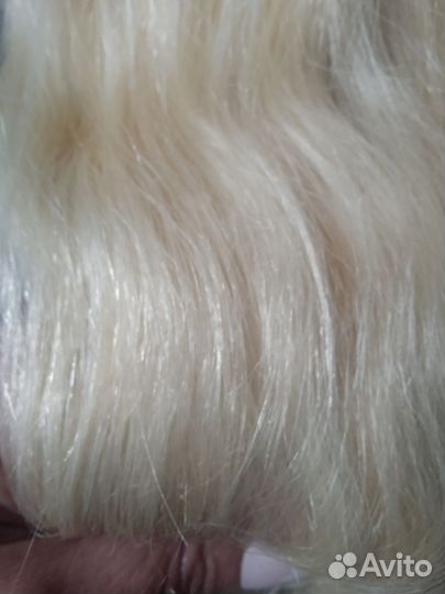 Натуральные волосы на заколках 55 см