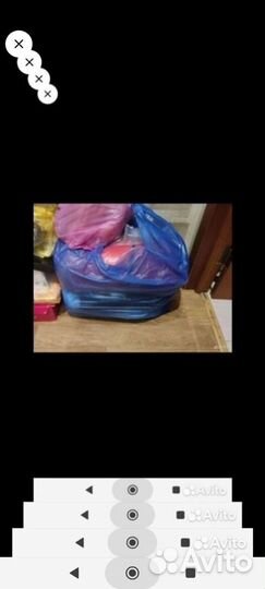 Пакет женской одежды разного размера