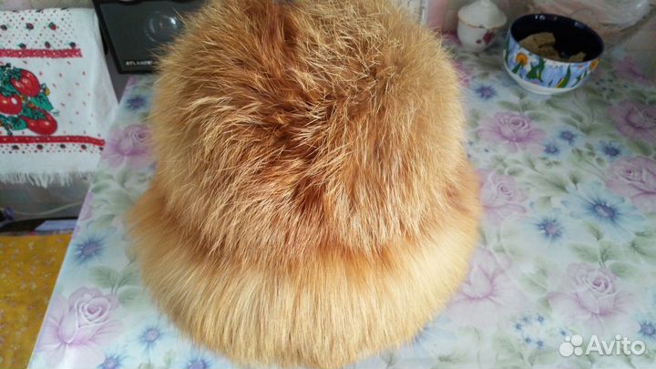 Шапка лисья