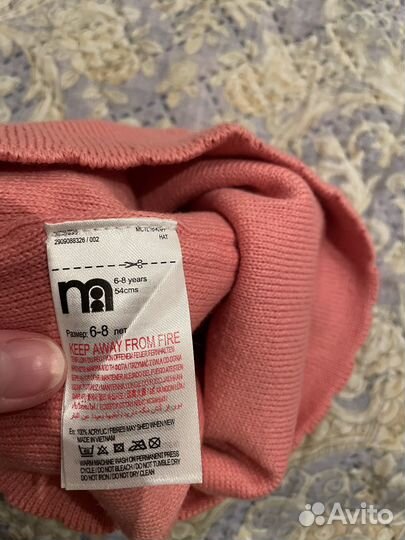 Шапочка для девочки