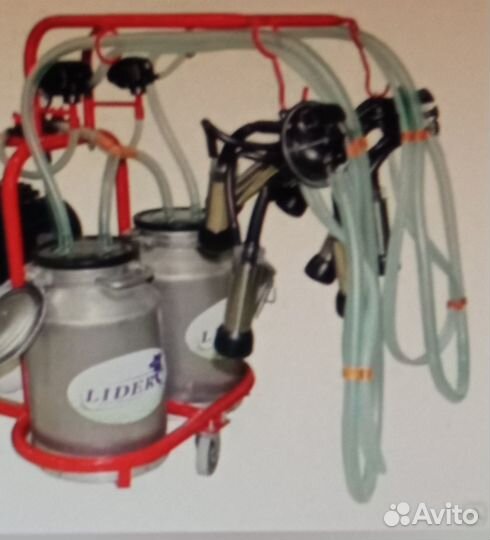 Доильный аппарат lider 40.8 для 2-х коров (Турция)