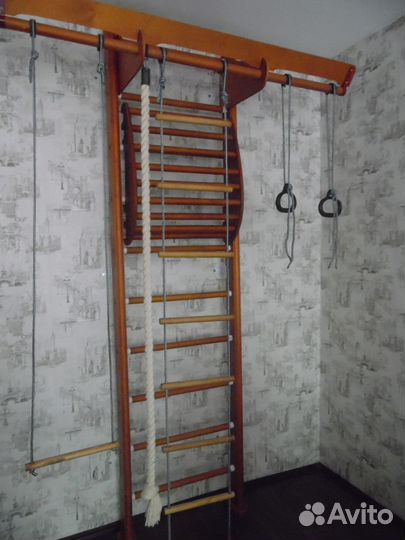 Детская шведская стенка Kampfer деревянная