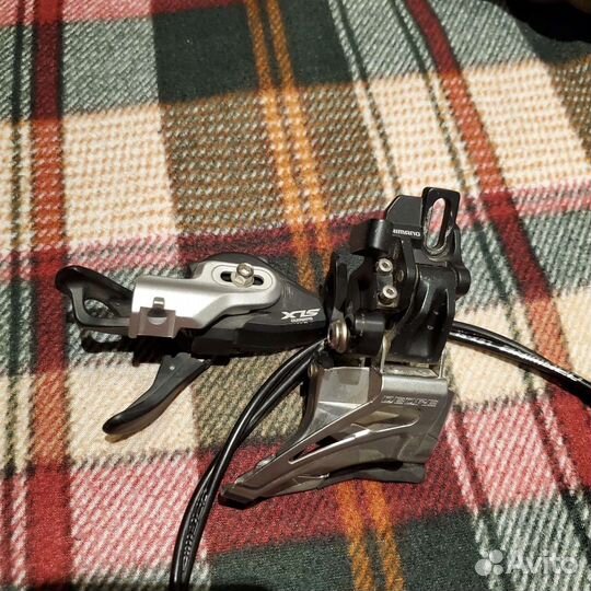 Монетка slx + передний переключатель deore