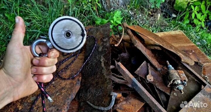 Магнит поисковый двухсторонний F200x2