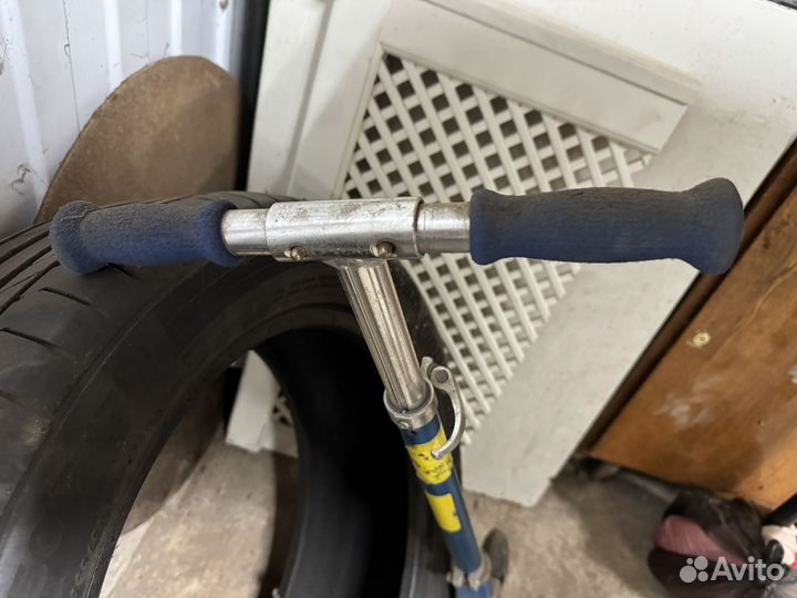 Самокат Re Action, синий