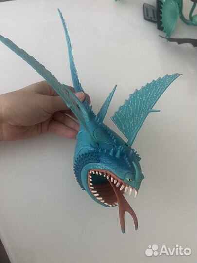 Как приручить дракона голубой дракончик