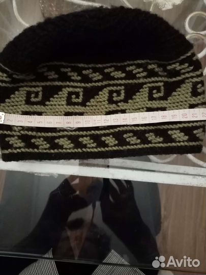 Шапочка тувина из натуральной шерсти