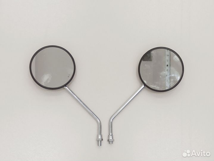 Круглые зеркала на мото