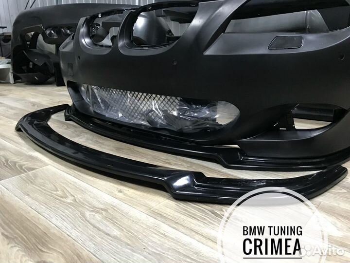 Губа Сплитер Бмв e60 элерон на м тех