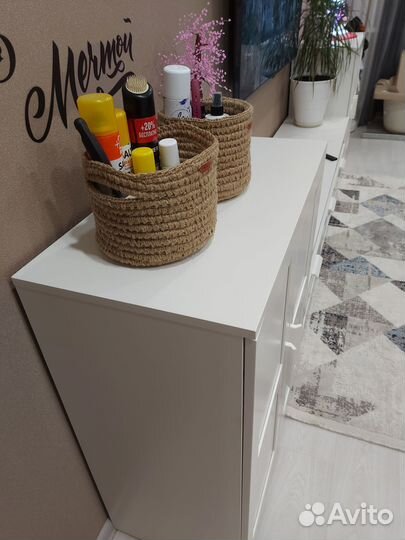 Корзина из джута