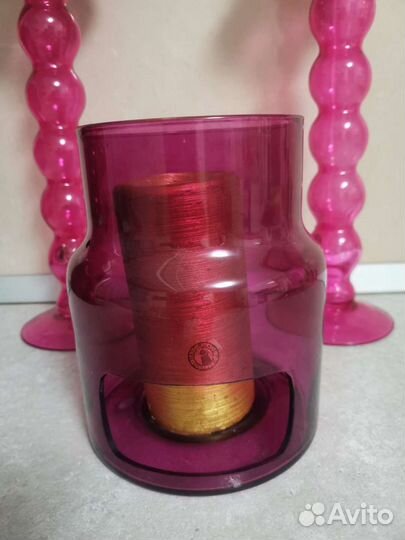 Подсвечник IKEA стекло