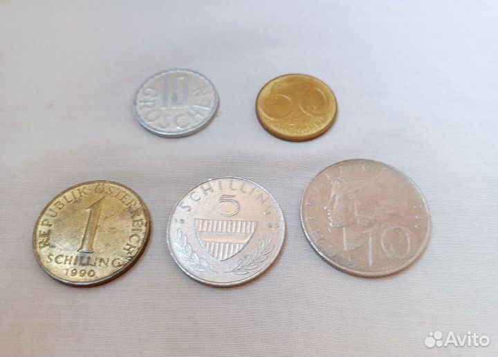 Шиллинг грош Австрия