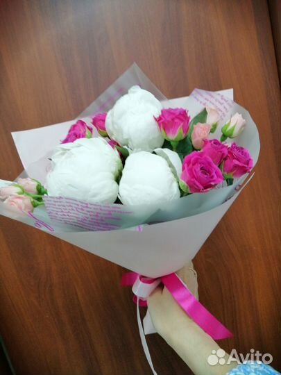 Пионы, букеты и композиции