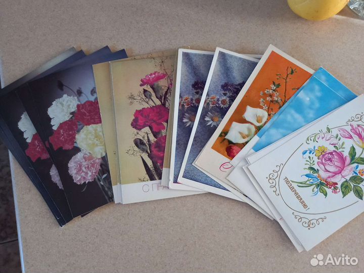 Открытки советские СССР 168шт