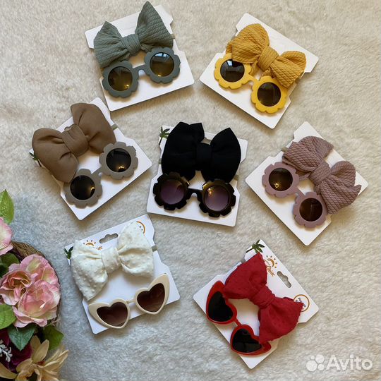 Очки + повязка на голову