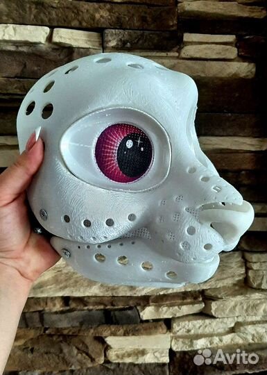 Маска для фурсьют кошка с глазками