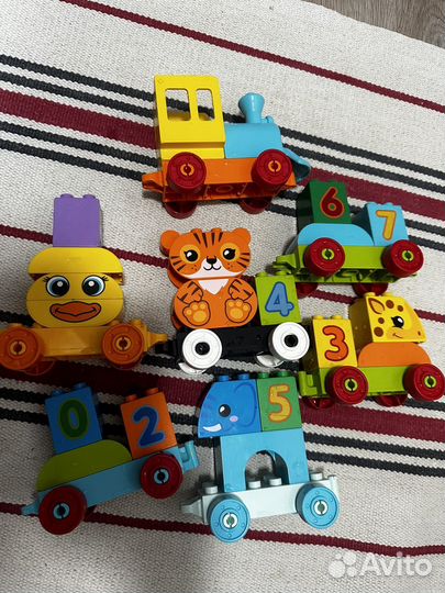 Lego дупло поезд