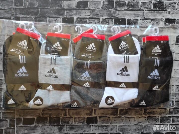 Носки Nike Adidas Reebok