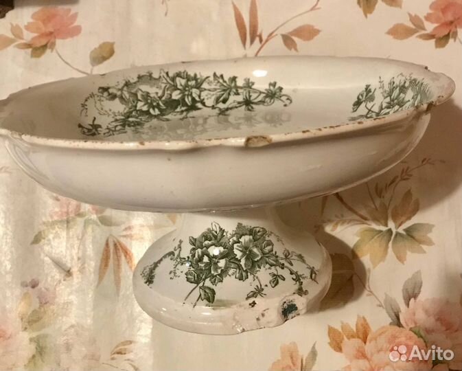 Кузнецовский фарфор для фруктов (клеймо)