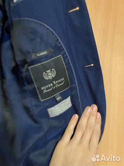 Silver spoon костюм 140см королевский синий