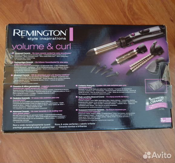 Фен-щетка,воздушный стайлер Remington AS7050,новый