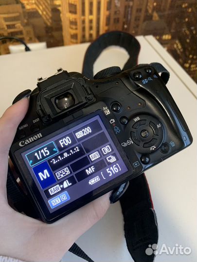 Зеркальный фотоаппарат canon 500d