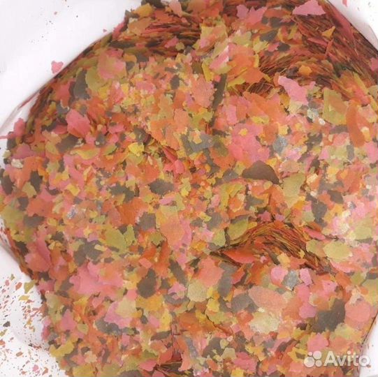 Тетра Хлопья, Гранулы, Спирулина