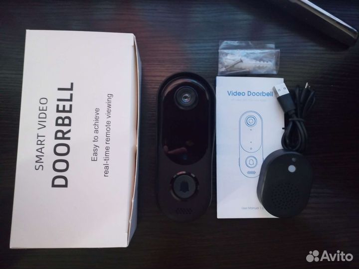 Умный звонок с камерой новый wi fi влагостойкий