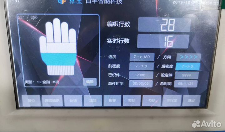 Станок для производства перчаток