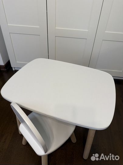 Детский стол и стул