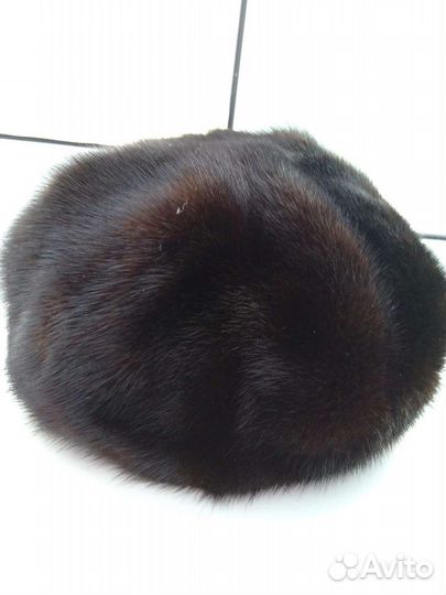 Шапка норковая новая женская