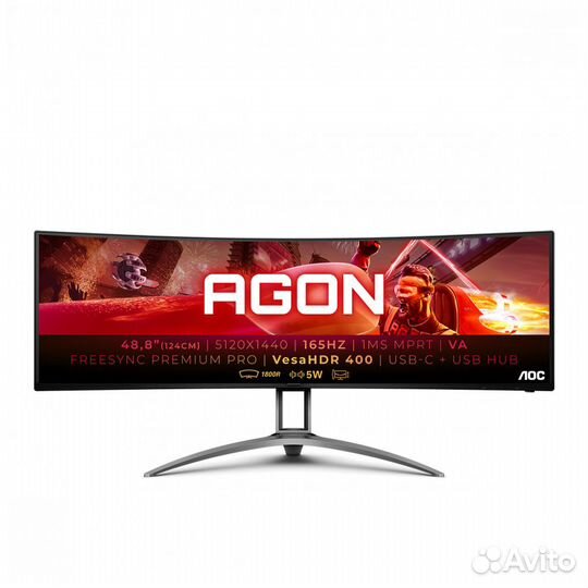 Монитор AOC AG493UCX2 черный