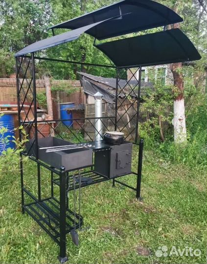 Кованый мангал