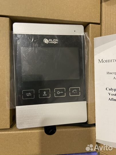 Видеодомофон Alfavision, звонок (комплект, новое)