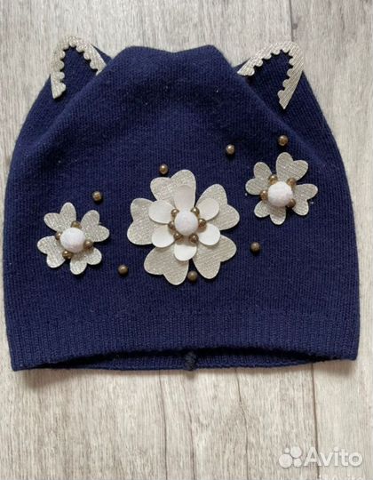 Шапка на весну для девочки 4-5 лет