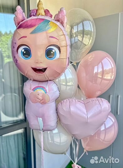 Сюрприз с воздушными шарами