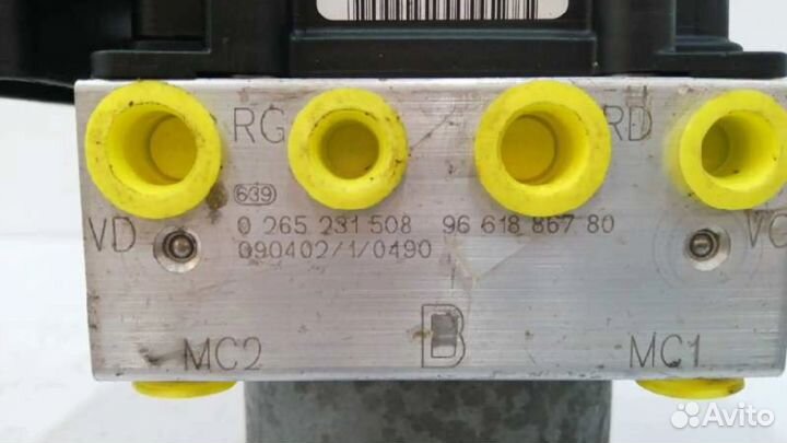 Блок абс, 0265231508 Citroen C4 II 2011-2016 года