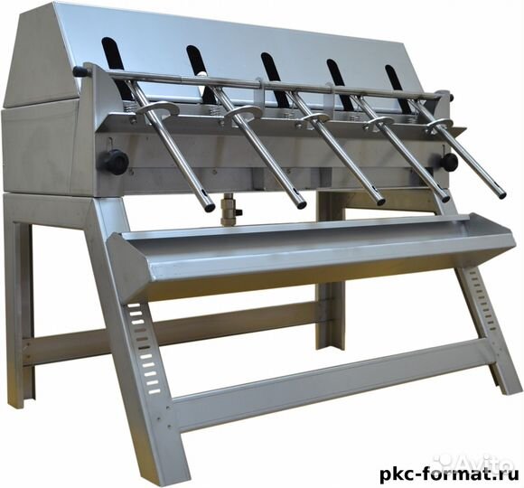 Разливочная машина с 5 насадками из нерж.стали