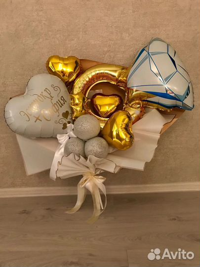 Букет из воздушных шаров