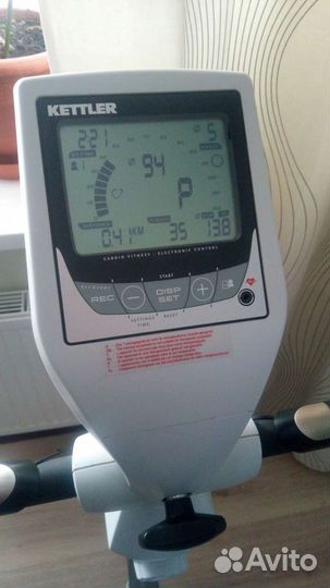Велотренажер kettler golf m отличный без ремешков