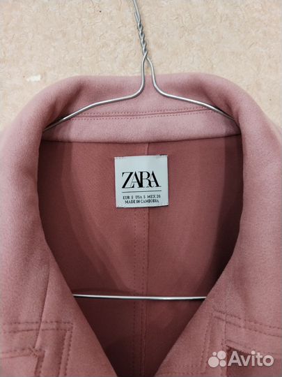 Легкое пальто zara, зара