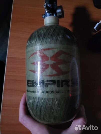 Кевларовый баллон для пейнтбольного маркера