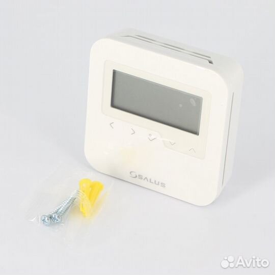 Термостат Salus комнатный накладной с дисплеем белый