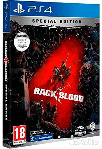 Back 4 Blood. Специальное издание PS4, русские суб