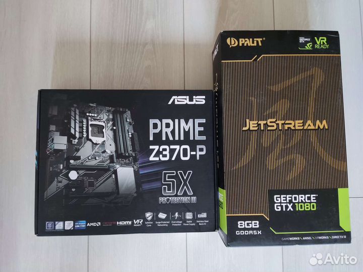 Видеокарта gtx 1080 8gb palit Jetstream