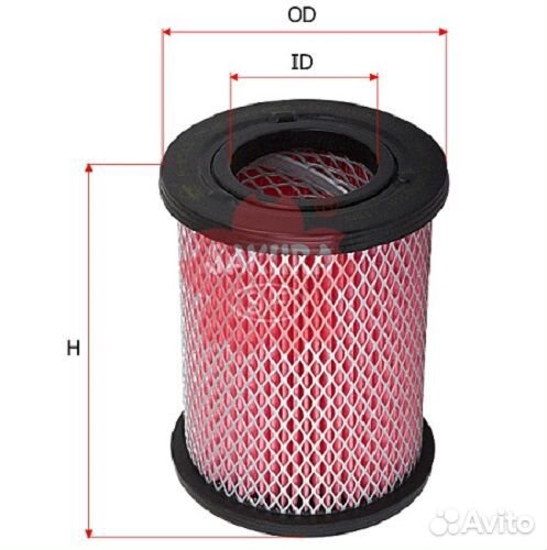 Фильтр воздушный A-8548 sakura Nissan Datsun, Fron