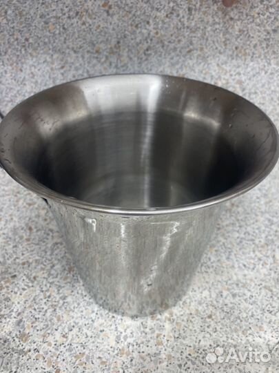 Ведро для льда,нержавейка