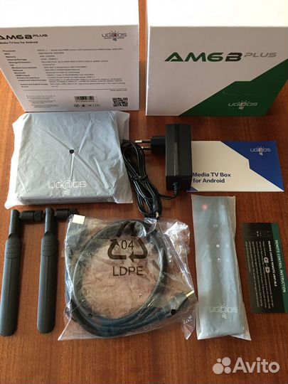 TV приставка Ugoos AM6 B plus