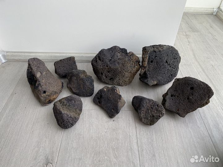 Лава вулканическая для аквариума